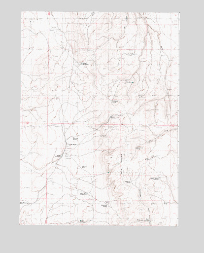 Battle Mountain, OR USGS Topographic Map