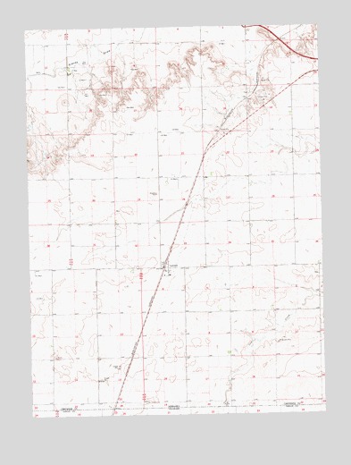 Lorenzo, NE USGS Topographic Map