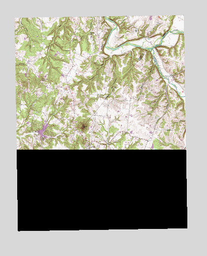 Loretto, KY USGS Topographic Map