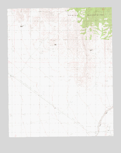 Lost Cabin Spring, NV USGS Topographic Map