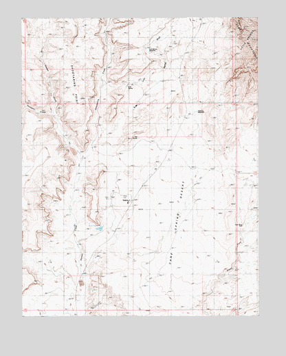 Lost Spring, UT USGS Topographic Map