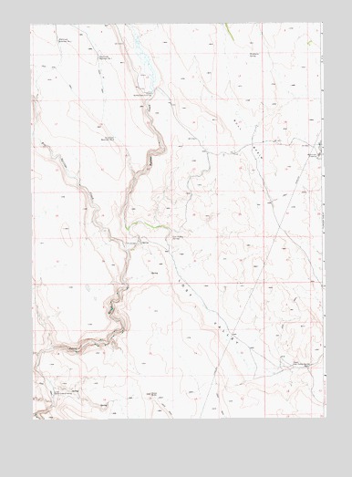 Lost Valley, ID USGS Topographic Map