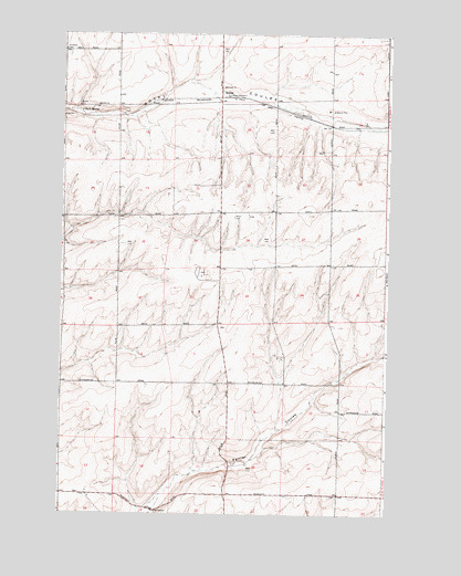 Batum, WA USGS Topographic Map