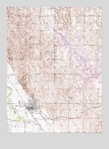 Loup City, NE Topographic Map - TopoQuest