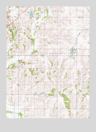 Baxter, IA USGS Topographic Map