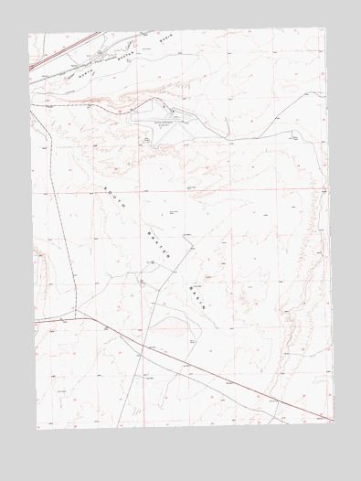 Baxter, WY USGS Topographic Map