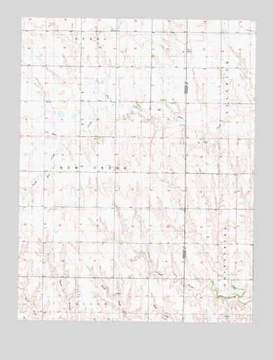 Lucerne, KS USGS Topographic Map