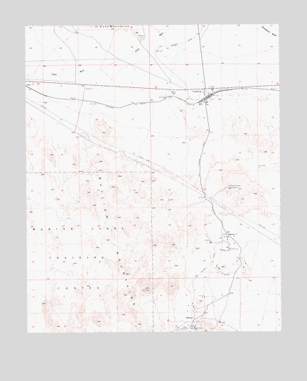 Ludlow, CA USGS Topographic Map