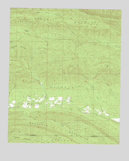 Ludlow, OK USGS Topographic Map