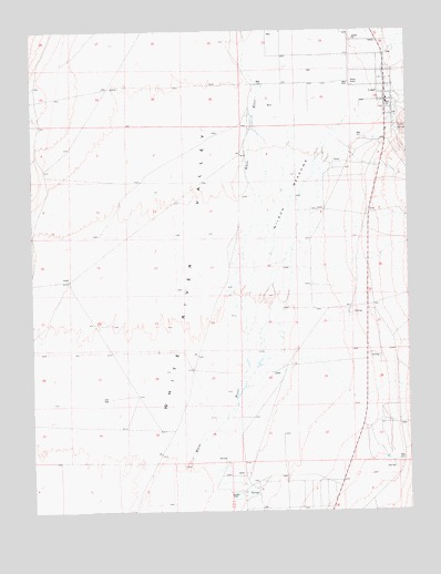 Lund, NV USGS Topographic Map