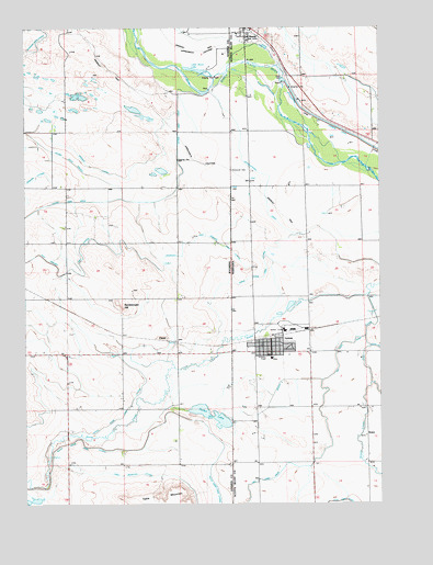 Lyman, NE USGS Topographic Map