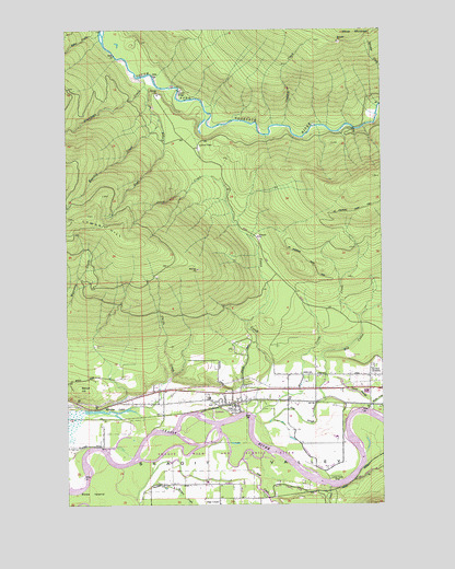 Lyman, WA USGS Topographic Map