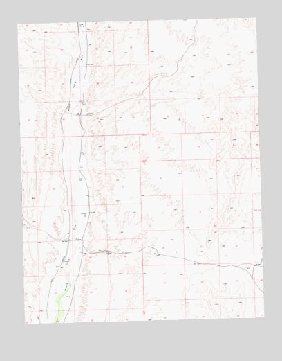 Lyman Crossing, NV USGS Topographic Map