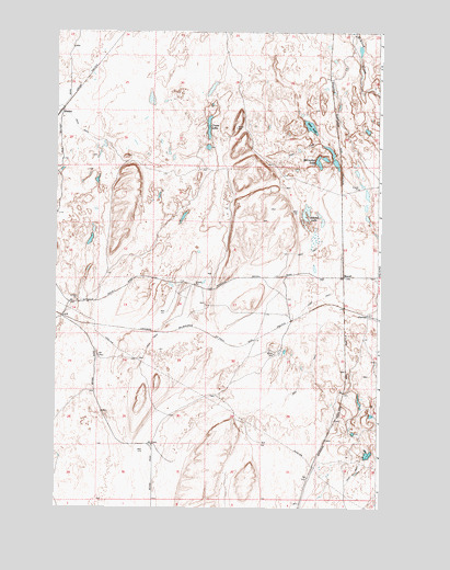 Macall, WA USGS Topographic Map