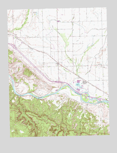 Mack, CO USGS Topographic Map