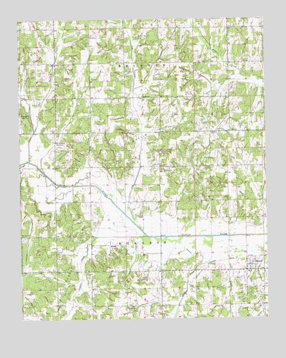 Macomb, OK USGS Topographic Map
