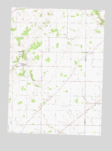 Macon, MI USGS Topographic Map