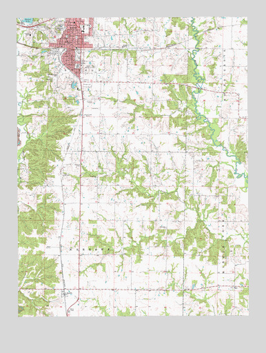 Macon, MO USGS Topographic Map