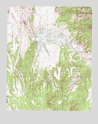 Madrid, NM USGS Topographic Map