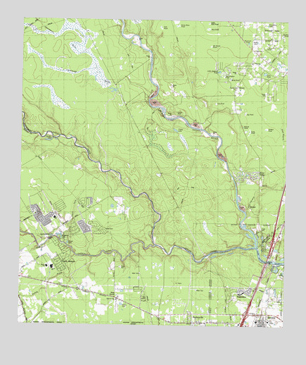Maedan, TX USGS Topographic Map