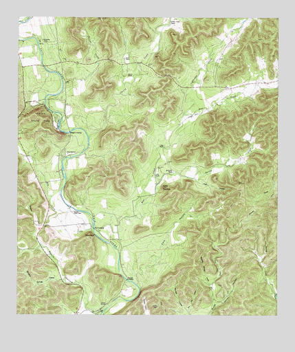 Magers Crossing, TX USGS Topographic Map