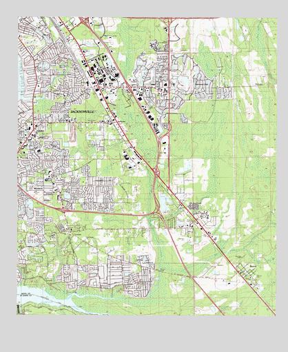 Bayard, FL USGS Topographic Map