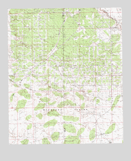 Maljamar, NM USGS Topographic Map