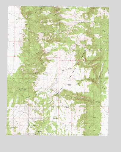 Malmsten Peak, UT USGS Topographic Map