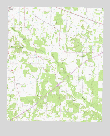 Malta, TX USGS Topographic Map
