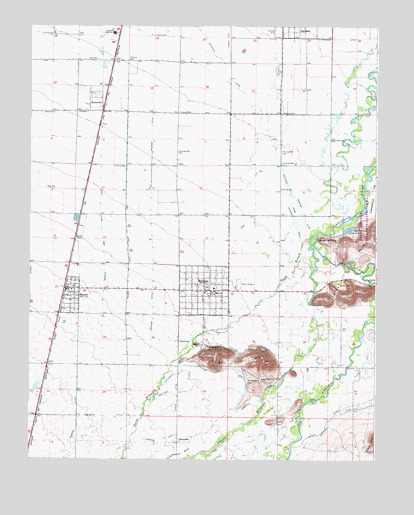 Manassa, CO USGS Topographic Map