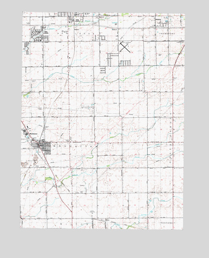 Manhattan, IL USGS Topographic Map
