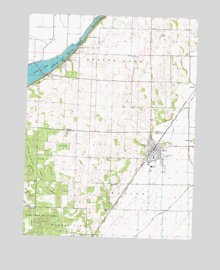 Manito, IL USGS Topographic Map
