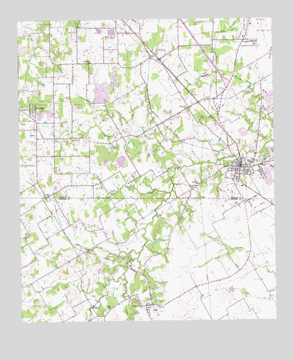 Mansfield, TX USGS Topographic Map