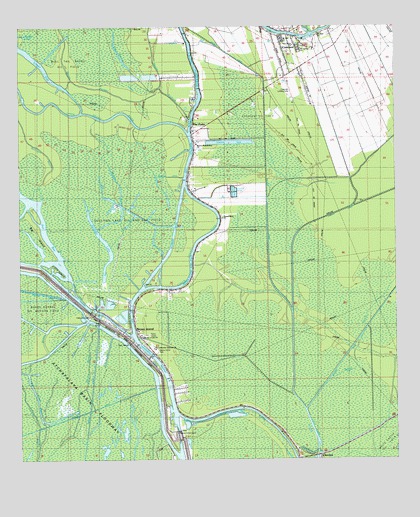 Bayou Sorrel, LA USGS Topographic Map