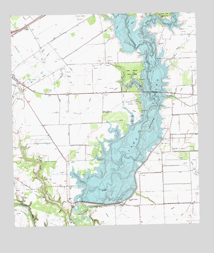 Manson, TX USGS Topographic Map