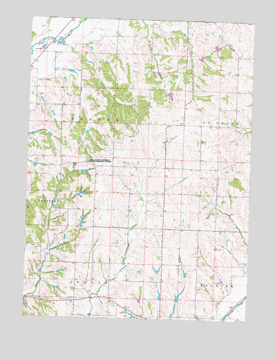 Mapleton SE, IA USGS Topographic Map