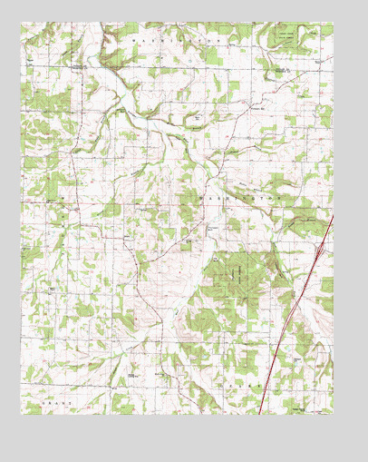 Beach, MO USGS Topographic Map