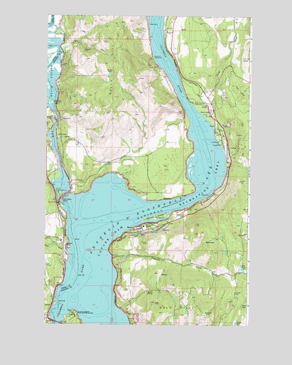 Marcus, WA USGS Topographic Map
