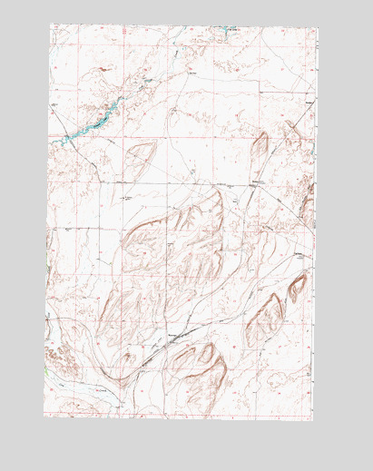 Marengo, WA USGS Topographic Map