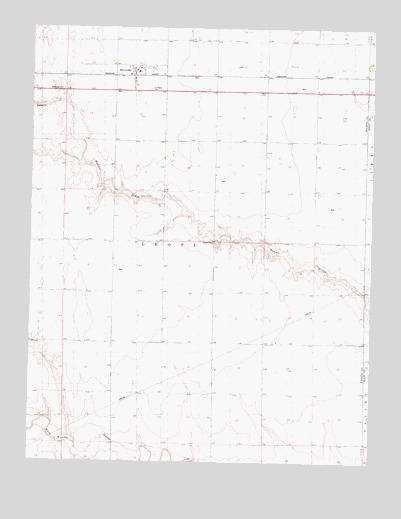 Marienthal, KS USGS Topographic Map