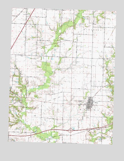 Marine, IL USGS Topographic Map