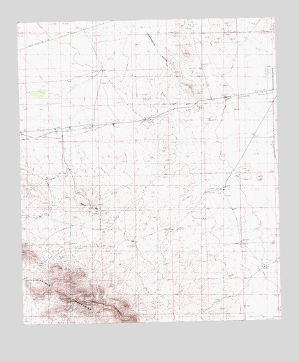 Beacon Hill, NM USGS Topographic Map