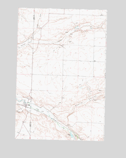 Marlin, WA USGS Topographic Map