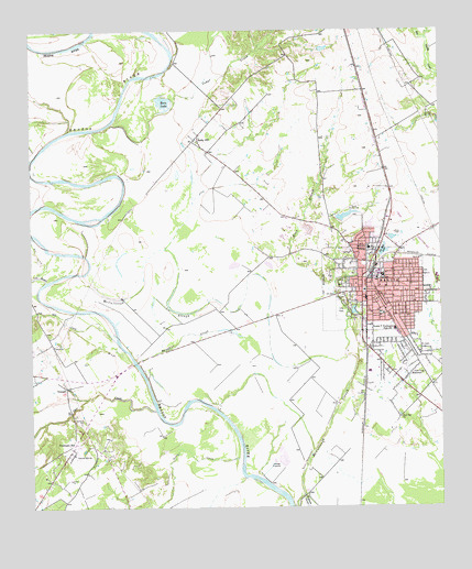 Marlin, TX USGS Topographic Map