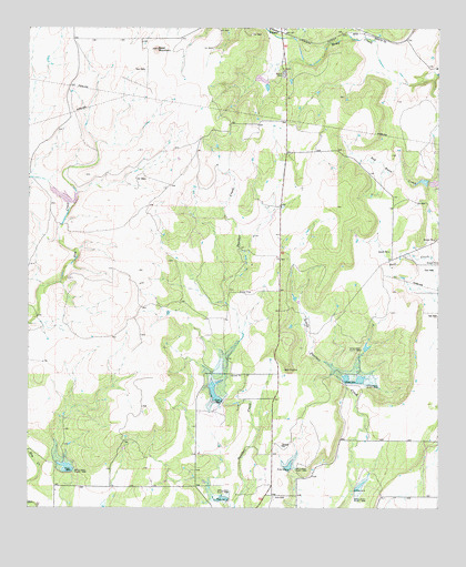 Bead Mountain, TX USGS Topographic Map