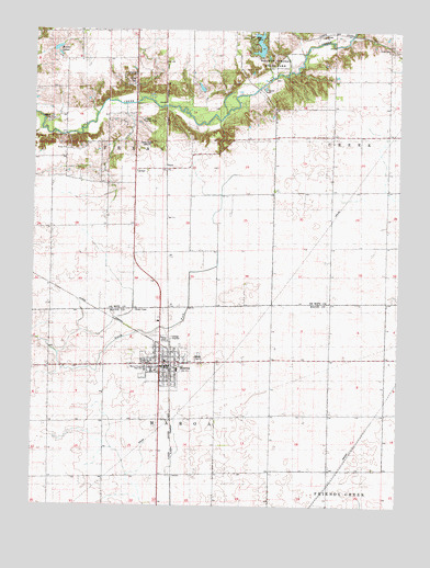 Maroa, IL USGS Topographic Map