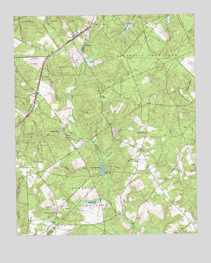 Marston, NC USGS Topographic Map