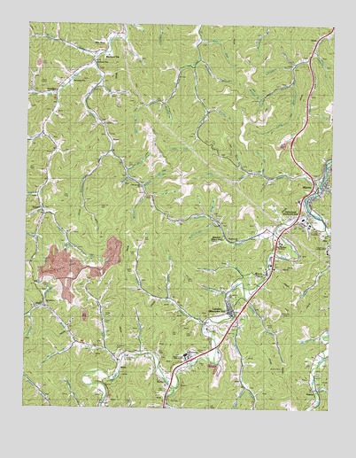 Martin, KY USGS Topographic Map