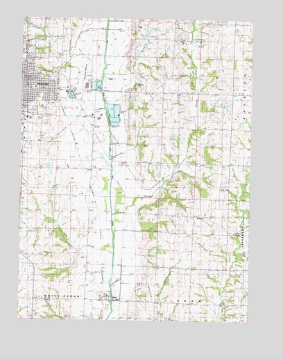 Maryville East, MO USGS Topographic Map