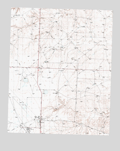 Masterson, TX USGS Topographic Map